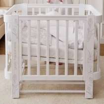 Кроватка для новорожденных Happy Baby Mommy Love с маятником, в Ставрополе