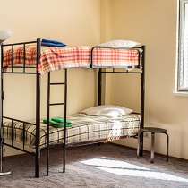 Кровати односпальные, двухъярусные для хостелов и гостиниц,, в Краснодаре