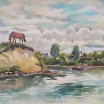 У реки, в Санкт-Петербурге