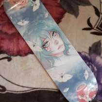 Дека скейтборда 31,0"x 8,0" новая, наждак наклеен, в Москве