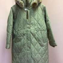 Женская куртка-пальто стёганная утеплённая пухом, в Москве