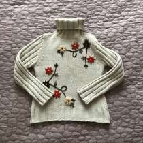 Серый свитер с цветами immagi, в Москве