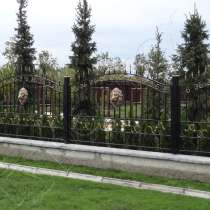 Еврозаборы с барельефом льва, в Кемерове