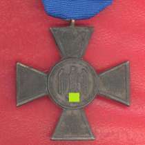 Германия 3 рейх крест 25 лет выслуги в Вермахте, в Орле