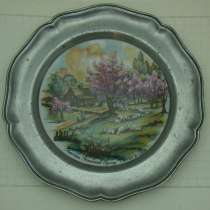 Тарелка декоративная Currier and Ives (V155), в Москве