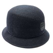 Шляпа панама шерстяная мужская LF Rich (серо-синий), в Москве