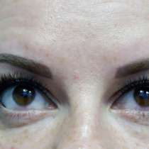 Наращивание ресниц, архитектура бровей, в Москве