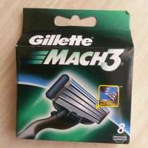 Лезвия Gillette Mach3 в упаковке (8 штук) Индонезия, в Волгограде