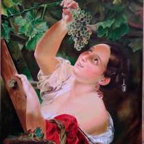Копия картины Брюллова, в Рязани