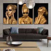 Wholesale oil painting wall art African women oil painting, в г.Фучжоу