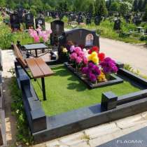 Благоустройство могил: Гресс-Керамогранит-Бессерный блок, в г.Минск