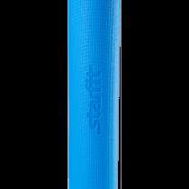 Коврик для йоги FM-102 PVC 173x61x0,5 см, с рисунком, синий, в Сочи