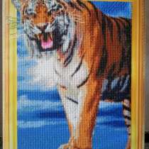 Картина (алмазная мозаика) тигр, в Магнитогорске