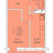 1-к квартира, улица Советская, дом 7, площадь 41,7 этаж 13, в Королёве