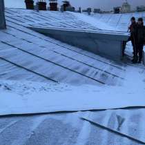 Чистка крыш от снега и наледи, в Москве