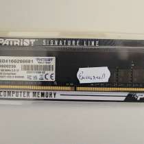 Patriot Memory Signature DDR4 dimm 2666MHz - 16Gb, в Москве