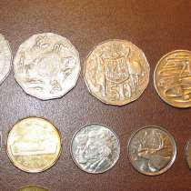 Монеты Австралии, Канада, Евро, Царские, СССР, в Сочи
