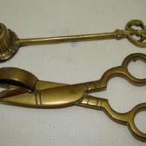 Свечегасилка гасильник и ножницы для фитиля (Q528), в Москве