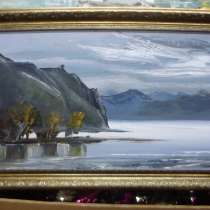 Картина масло Мыс, байкала В. Осипов, в Иркутске