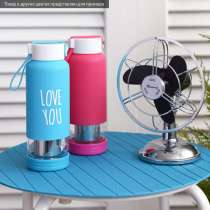 Бутылка Colored (разные цвета) / Розовый, в Москве