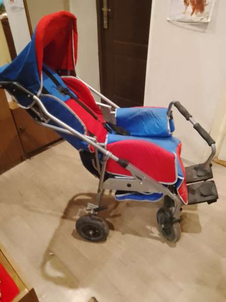 Кресло-коляска модели Инкар-М «КАМ-3М» для детей больных ДЦП в Перми фото 4