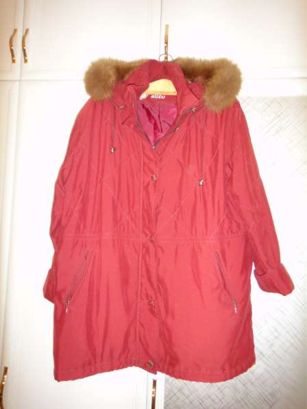 Куртка красно-коричневая, Финляндия, 60 размер