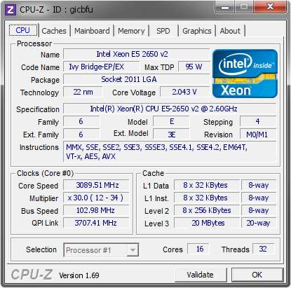 PC 128 GB RAM +16 core