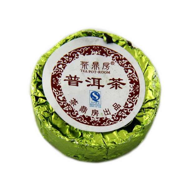 Чай пуэр Зеленая медалька, шен, 7 гр