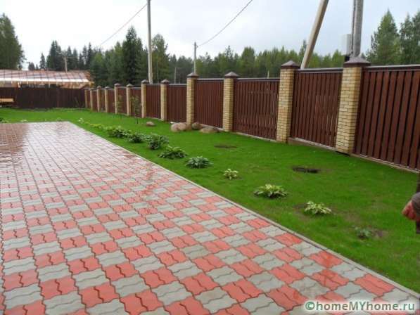 Тротуарная плитка-дом, дача в Воронеже