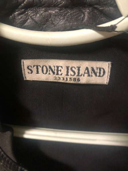 Stone Island оригинал кожаная куртка в Санкт-Петербурге фото 4