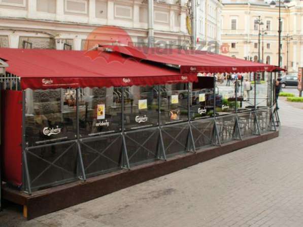 Шторы для веранд кафе и ресторанов в Москве фото 4
