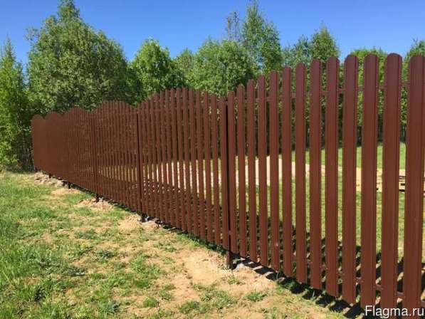 Штакетник металлический в Ставрополе фото 10