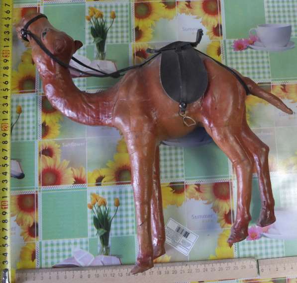 Кожаная статуэтка Верблюд, натуральная кожа в Ставрополе фото 8