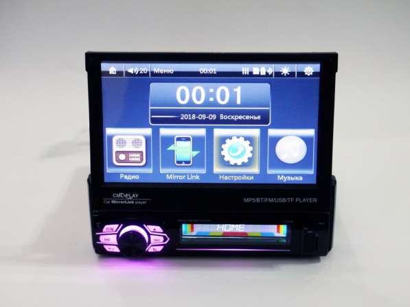 1din Магнитола Pioneer 7130CM - 7" Экран + USB + Bluetooth в фото 6