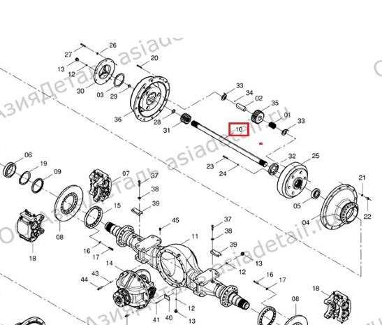 62A0005 Полуось в Казани