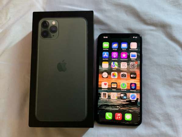 Apple iPhone 11 Pro Max 256gb green комплект