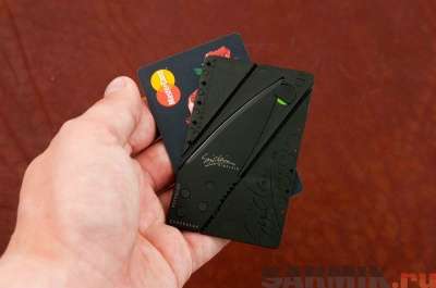 Нож-кредитка раскладной Cardsharp 2 в Волгограде