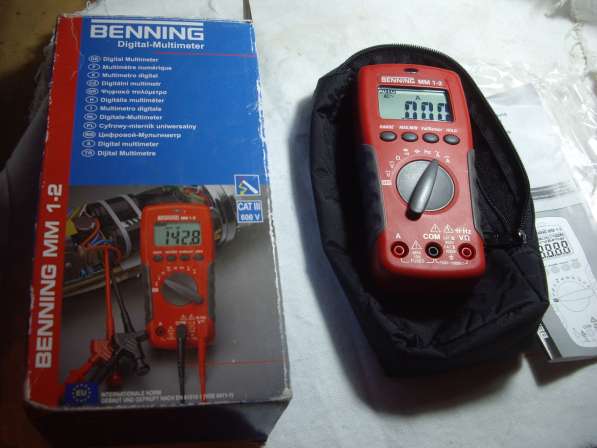 Цифровой мультиметр Benning MM1-2 Germany в Челябинске фото 4