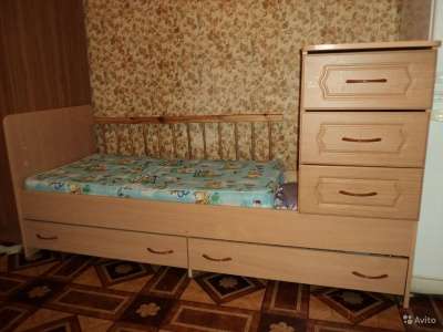 Продам детскую кровать Катюша с матрасом Россия в Орехово-Зуево