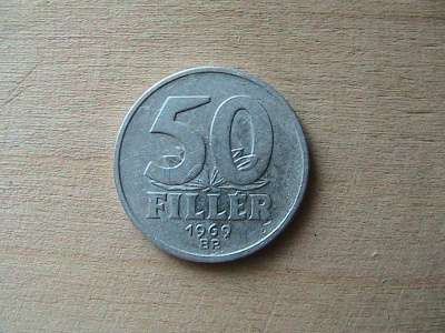 50 филлеров 1969г Венгрия