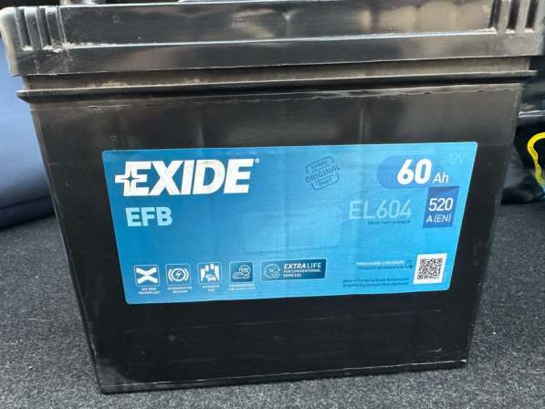 Аккумулятор б/у EXIDE EL604