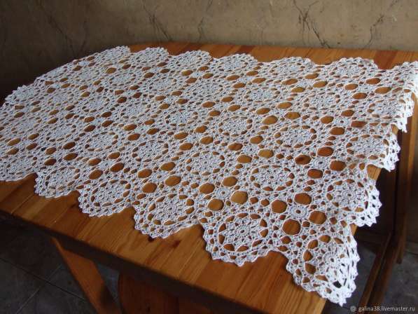 Скатерть ажурная из мотивов в Люберцы фото 9