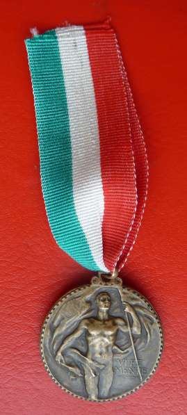 Италия медаль Итальянское туристическое общ-во В знак заслуг в Орле фото 8