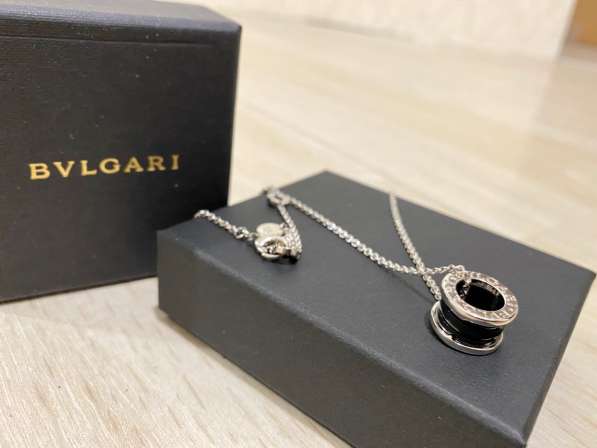 Bvlgari Подвеска, Оригинал, серебро925, черная керамика в Москве фото 4