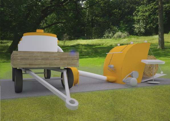 Измельчитель рулонов сена, соломы в Челябинске фото 7