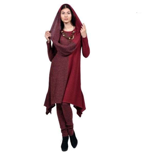 Вязаный комплект в фото 5