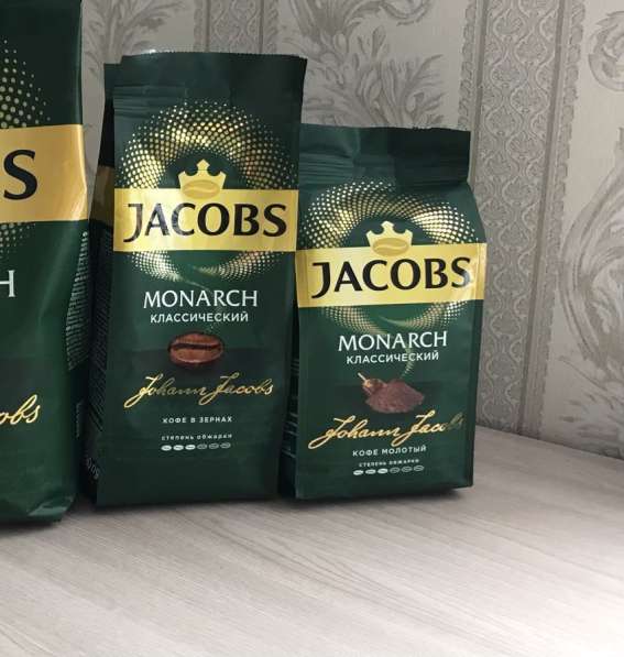 Кофе jacobs monarch 230гр молотый, зерно