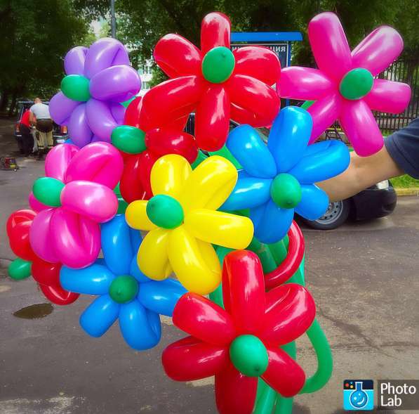 Геливые шарики в Москве