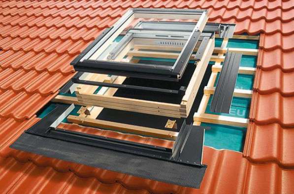 Установка мансардных окон ФАКРО, ВЕЛЮКС и РОТО! в Москве фото 19