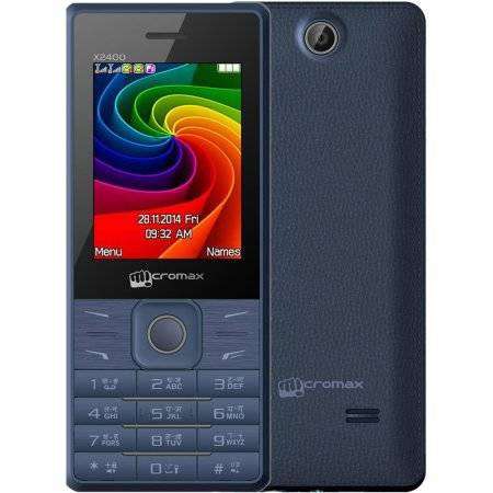 Телефон мобильный Micromax X2400 BLUE